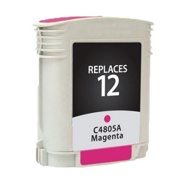 Show details for Compatible C4805A (HP 12) Magenta Inkjet Cartridge Picture of Compatible C4805A (HP 12) Magenta Inkjet Cartridge
