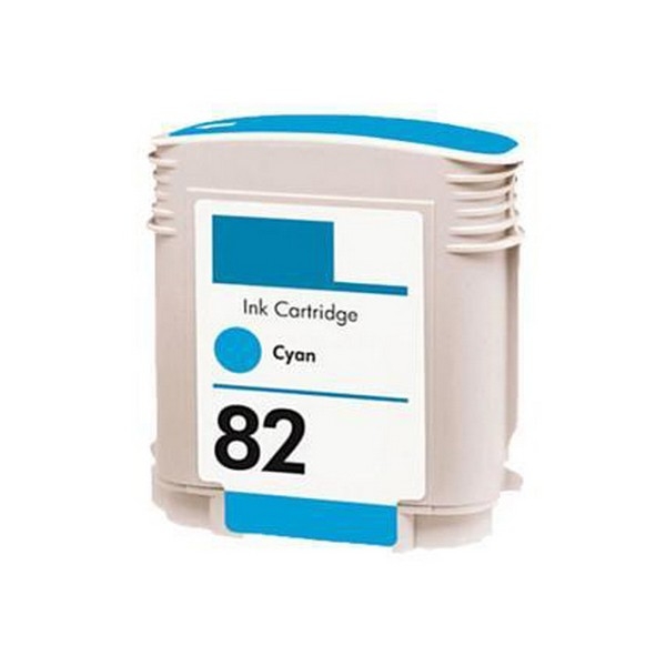 Show details for Compatible C4911A (HP 82) Cyan Inkjet Cartridge (69 Yield) Picture of Compatible C4911A (HP 82) Cyan Inkjet Cartridge (69 Yield)