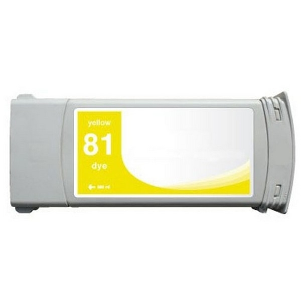 Show details for Compatible C4933A (HP 81) Yellow Inkjet Cartridge Picture of Compatible C4933A (HP 81) Yellow Inkjet Cartridge