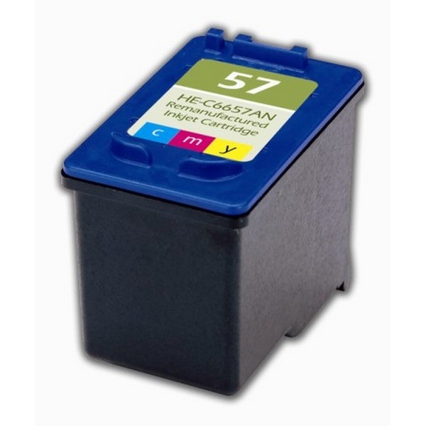 Show details for Compatible C6657AN (HP 57) Tri-Color Ink Cartridge (500 Yield) Picture of Compatible C6657AN (HP 57) Tri-Color Ink Cartridge (500 Yield)