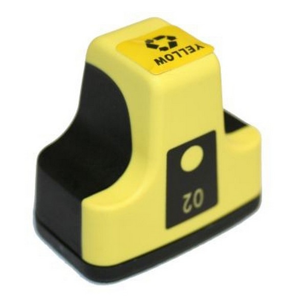 Show details for Compatible C8773WN (HP 02) Yellow Ink Cartridge (500 Yield) Picture of Compatible C8773WN (HP 02) Yellow Ink Cartridge (500 Yield)