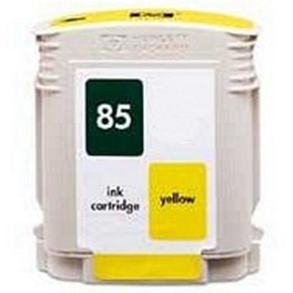 Show details for Compatible C9427A (HP 85) Yellow Inkjet Cartridge Picture of Compatible C9427A (HP 85) Yellow Inkjet Cartridge