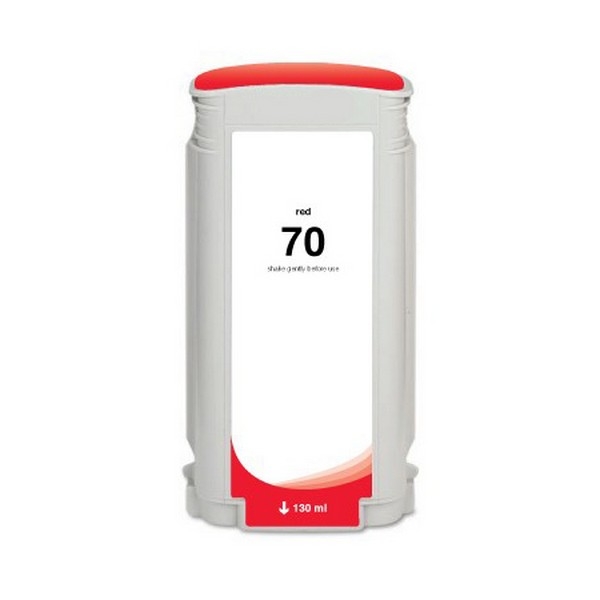 Show details for Compatible C9456A (HP 70) Red Pigment Inkjet Cartridge (130 ml) Picture of Compatible C9456A (HP 70) Red Pigment Inkjet Cartridge (130 ml)