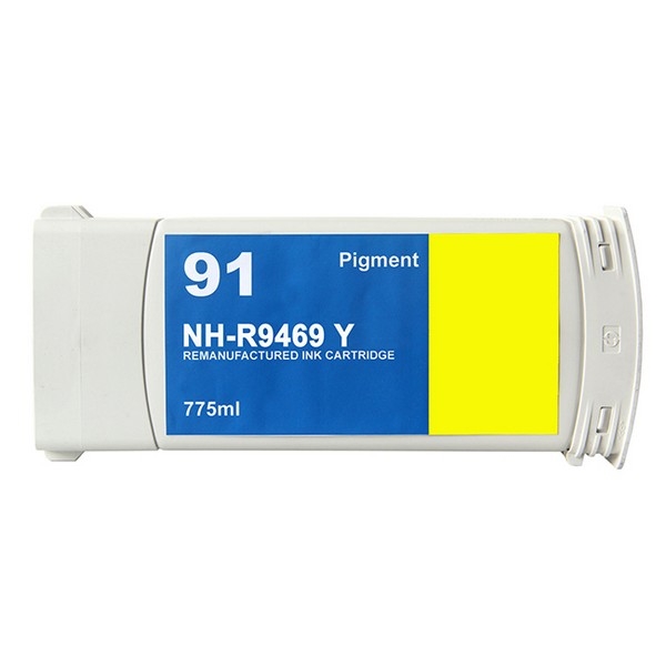 Show details for Compatible C9469A (HP 91) Yellow Inkjet Cartridge Picture of Compatible C9469A (HP 91) Yellow Inkjet Cartridge