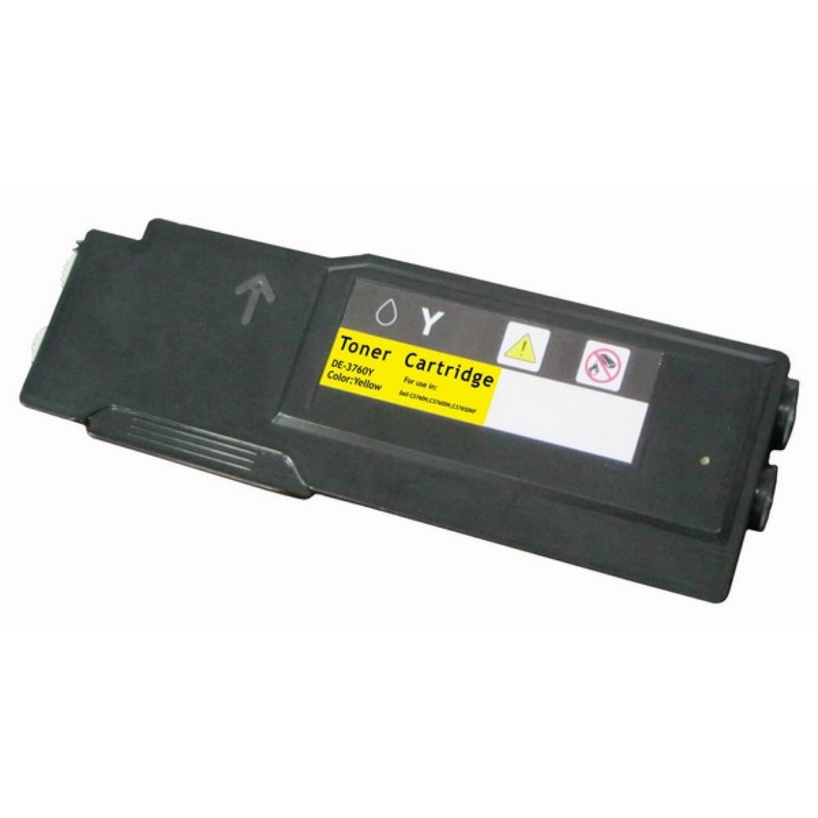 Picture of Compatible F8N91 (331-8430) Extra High Yield Yellow Toner Cartridge (9000 Yield)