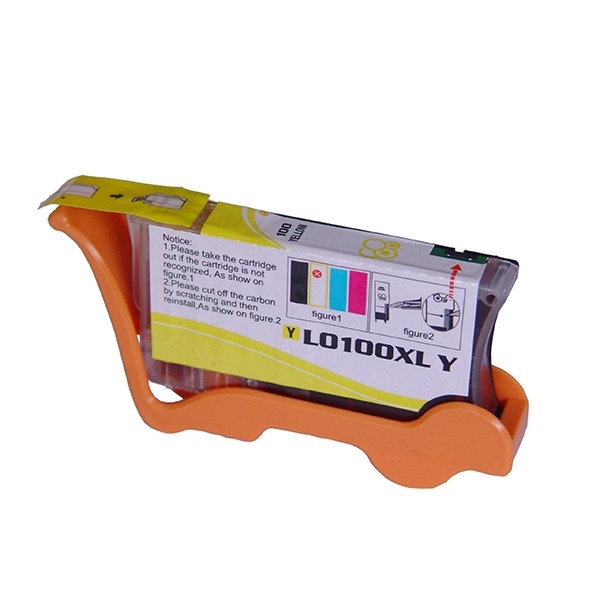 Show details for Compatible 14N1071 (Lexmark #100Y XL) Yellow Ink Cartridge (600 Yield) Picture of Compatible 14N1071 (Lexmark #100Y XL) Yellow Ink Cartridge (600 Yield)