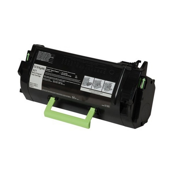 Show details for Compatible 52D1000 (Lexmark #521) Black Toner (6000 Yield) Picture of Compatible 52D1000 (Lexmark #521) Black Toner (6000 Yield)