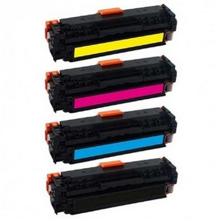 Picture of Bundled CF500X, CF501X, CF502X, CF503X (HP 202X) Black, Cyan, Magenta, Yellow Toner Cartridges