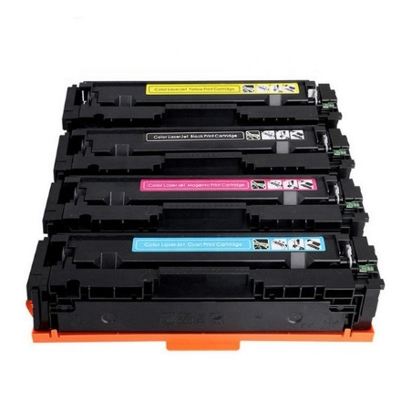 Picture of Bundled W2110X, W2111X, W2112X, W2113X (HP 206X) High Yield Black, Cyan, Magenta, Yellow Toner Cartridges