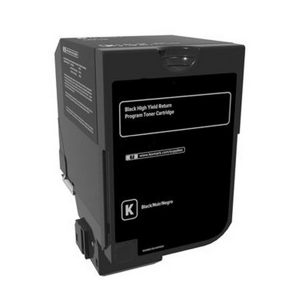 Show details for Compatible 74C1HK0 High Yield Black Toner Cartridge (20000 Yield) Picture of Compatible 74C1HK0 High Yield Black Toner Cartridge (20000 Yield)