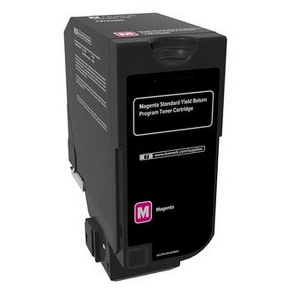 Show details for Compatible 74C1SM0 Magenta Toner Cartridge (7000 Yield) Picture of Compatible 74C1SM0 Magenta Toner Cartridge (7000 Yield)