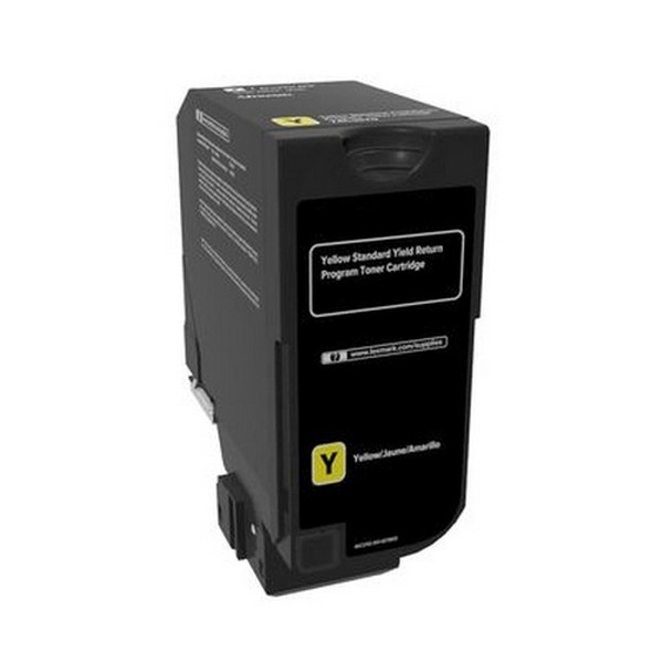 Show details for Compatible 74C1SY0 High Yield Yellow Toner Cartridge (7000 Yield) Picture of Compatible 74C1SY0 High Yield Yellow Toner Cartridge (7000 Yield)