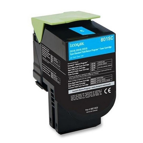 Show details for Compatible 80C1SC0 Cyan Toner Cartridge (2000 Yield) Picture of Compatible 80C1SC0 Cyan Toner Cartridge (2000 Yield)