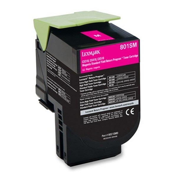 Show details for Compatible 80C1SM0 Magenta Toner Cartridge (2000 Yield) Picture of Compatible 80C1SM0 Magenta Toner Cartridge (2000 Yield)