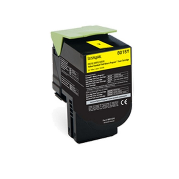 Show details for Compatible 80C1SY0 Yellow Toner Cartridge (2000 Yield) Picture of Compatible 80C1SY0 Yellow Toner Cartridge (2000 Yield)
