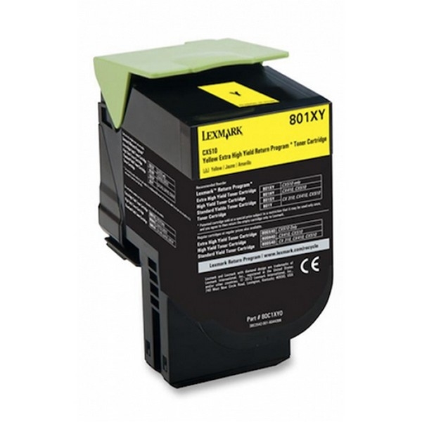 Show details for Compatible 80C1XY0 Yellow Toner Cartridge (4000 Yield) Picture of Compatible 80C1XY0 Yellow Toner Cartridge (4000 Yield)