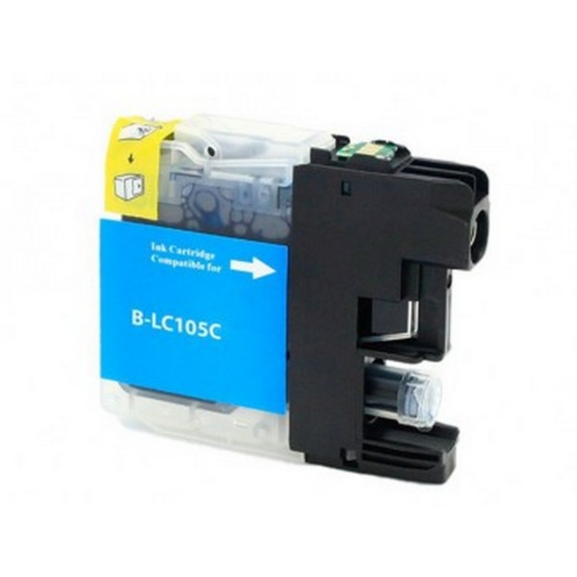 Picture of Compatible LC105C Extra High Yield Cyan Ink Cartridge (1200 Yield)