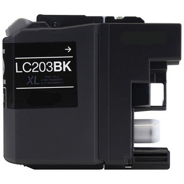 Picture of Compatible LC203Bk High Yield Black Inkjet Cartridge (550 Yield)