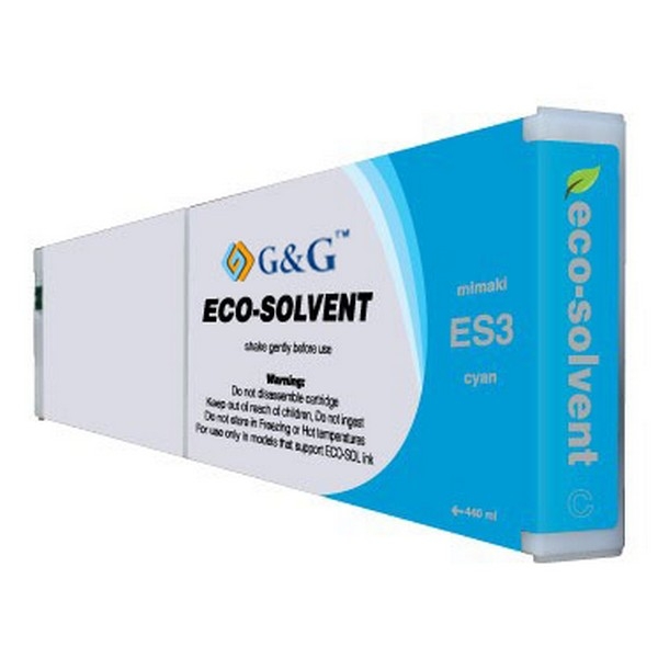 Show details for Compatible ES3 CY-440 Cyan Eco Solvent Ink (440 ml) Picture of Compatible ES3 CY-440 Cyan Eco Solvent Ink (440 ml)