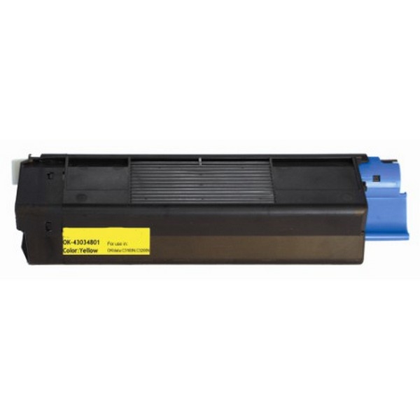 Show details for Compatible 43034801 (Type C6) Yellow Toner Cartridge (3000 Yield) Picture of Compatible 43034801 (Type C6) Yellow Toner Cartridge (3000 Yield)
