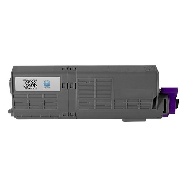 Show details for Compatible 46490603 High Yield Cyan Toner Cartridge (6000 Yield) Picture of Compatible 46490603 High Yield Cyan Toner Cartridge (6000 Yield)