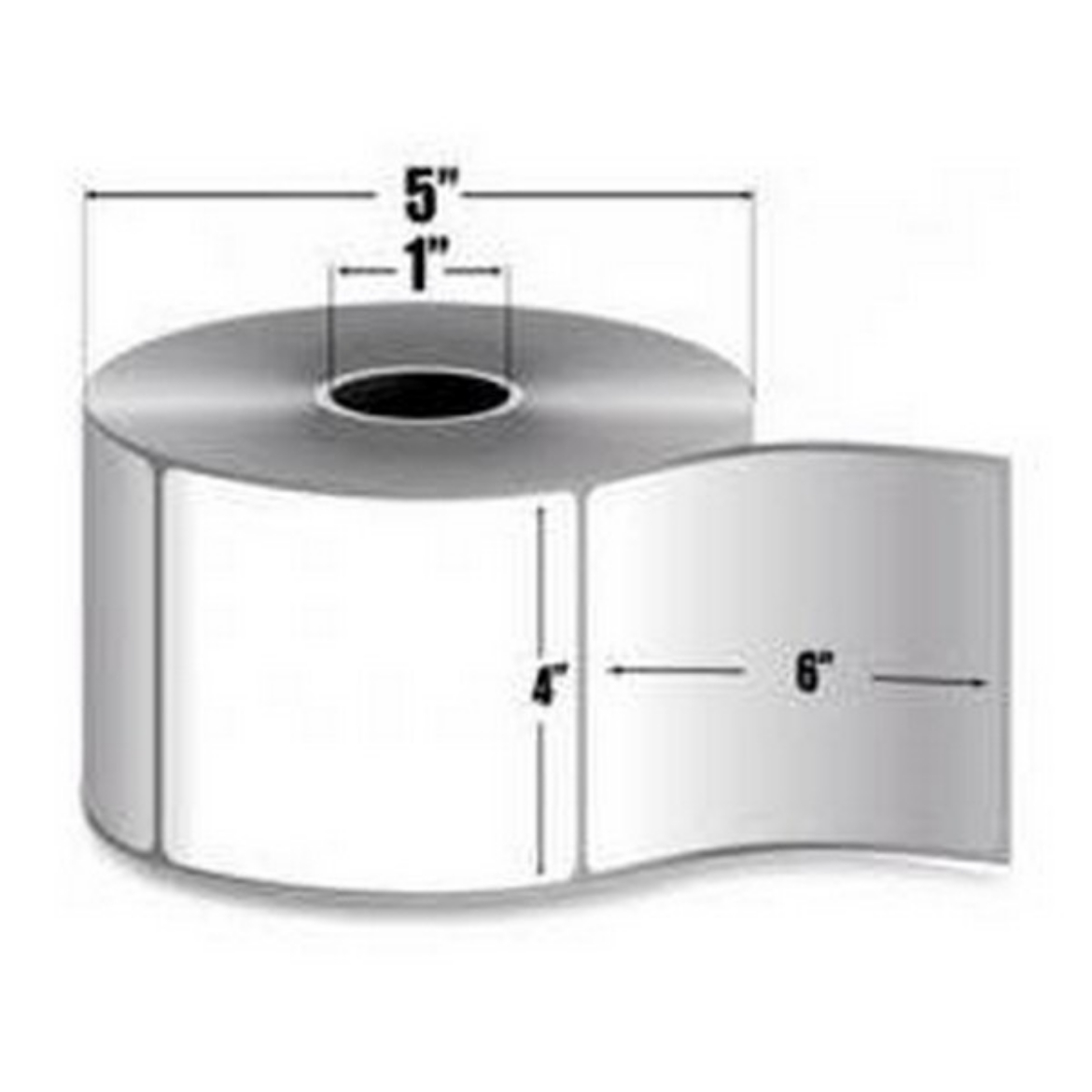 Picture of Compatible NZDTL3x1 N/A 2.25" x 1.25", 1" core, Direct Thermal Labels (1375 pcs)