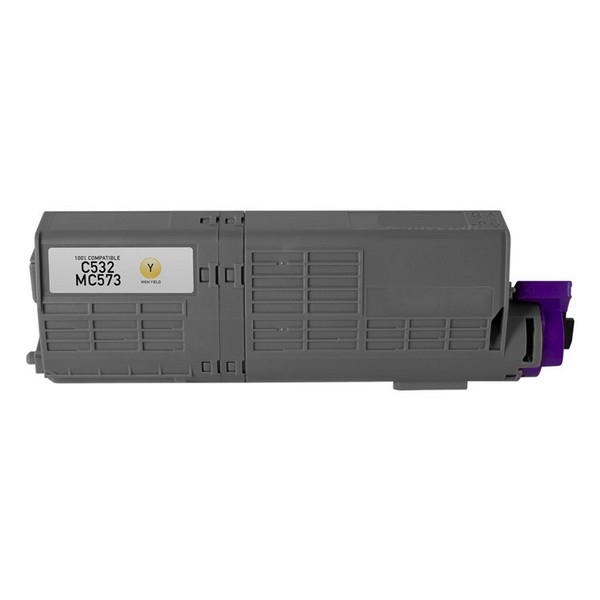 Show details for Compatible 46490601 High Yield Yellow Toner Cartridge (6000 Yield) Picture of Compatible 46490601 High Yield Yellow Toner Cartridge (6000 Yield)
