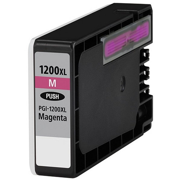 Show details for Compatible 9197B001 (PGI-1200XLM) High Yield Magenta Inkjet Cartridge (900 Yield) Picture of Compatible 9197B001 (PGI-1200XLM) High Yield Magenta Inkjet Cartridge (900 Yield)