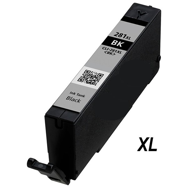 Show details for Compatible 2037C001 (CLI-281XLBK) High Yield Black Ink Tank Picture of Compatible 2037C001 (CLI-281XLBK) High Yield Black Ink Tank