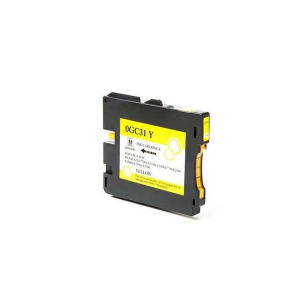 Show details for Compatible GC31Y Yellow Inkjet Cartridge Picture of Compatible GC31Y Yellow Inkjet Cartridge