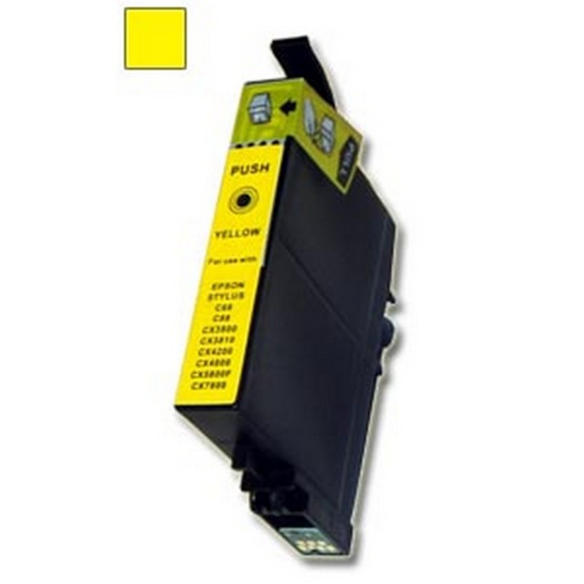 Picture of Compatible T060420 (Epson 60) Yellow Inkjet Cartridge (600 Yield)