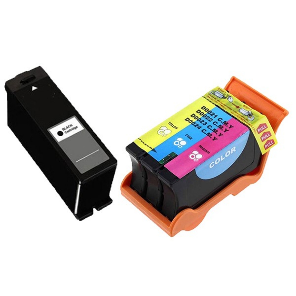 Picture of Bundled Kodak 10XL Black, Color Inkjet Cartridges