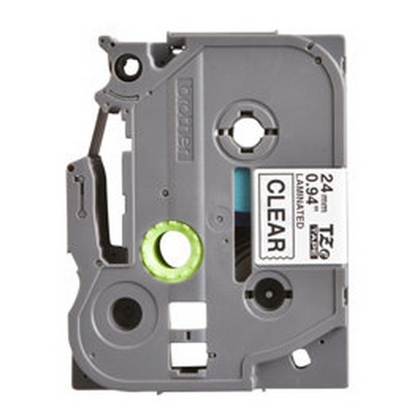 Show details for Compatible TZe-151 (TZ-151) Black on Transparent P-Touch Label Tape (1" x 26') Picture of Compatible TZe-151 (TZ-151) Black on Transparent P-Touch Label Tape (1" x 26')