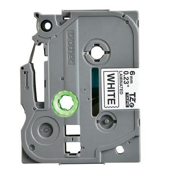 Show details for Compatible TZe-211 (TZ-211) Black on White P-Touch Label Tape (1/4" x 26') Picture of Compatible TZe-211 (TZ-211) Black on White P-Touch Label Tape (1/4" x 26')