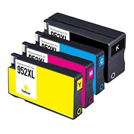 Picture of Bundled HP 952XL (HP 952XL) High Yield Black, Cyan, Yellow, Magenta Inkjet Cartridges
