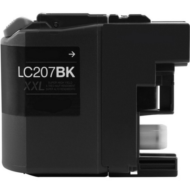 Picture of Compatible LC207Bk (LC207XXLBK) Super High Yield Black Inkjet Cartridge (1200 Yield)